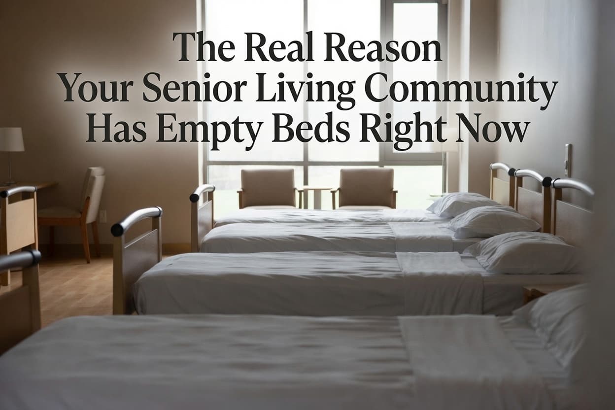 The Real Reason Your Senior Living Community Has Empty Beds Right Now
