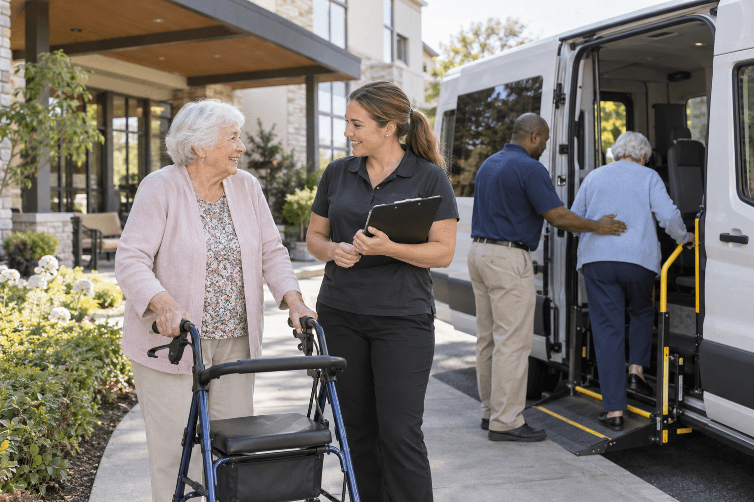 Transportation Scheduling in Senior Living: Clearer Handoffs