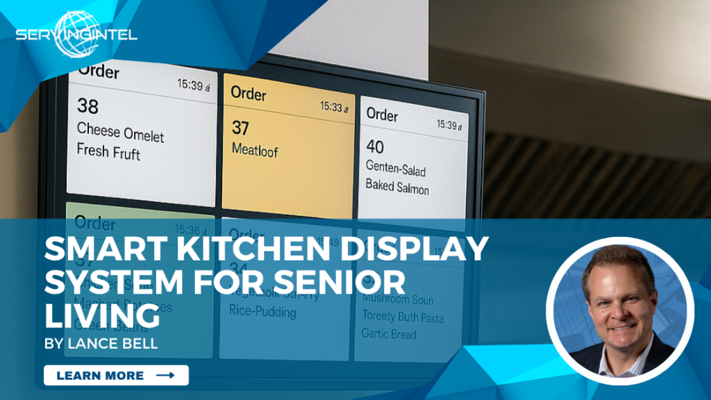 Learn how a smart kitchen display system for senior living improves order accuracy, streamlines kitchen operations, & many more.